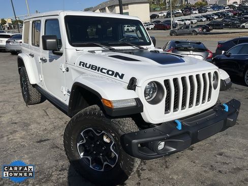 Used 2023 Jeep Wrangler Unlimited Rubicon 4xe w/ Steel Bumper Group image 1