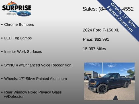Used 2024 Ford F150 XL w/ Equipment Group 103A High AWD/4WD image 20