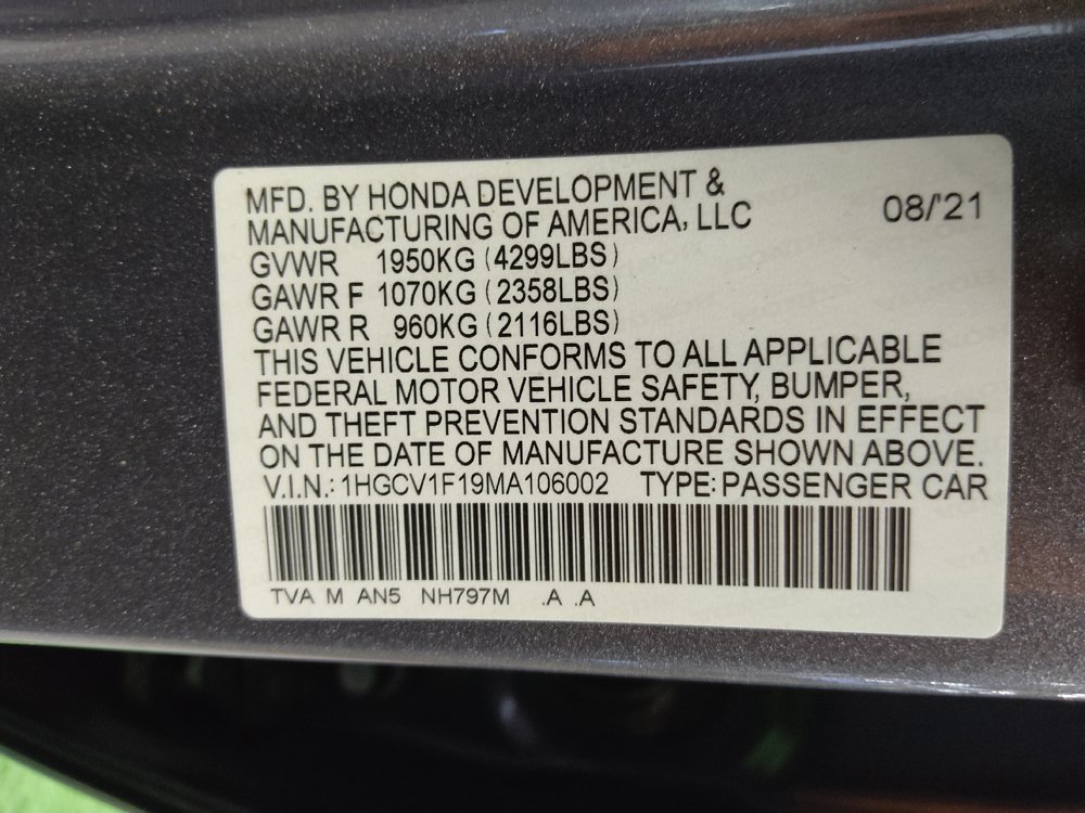 Used 2021 Honda Accord LX image 33