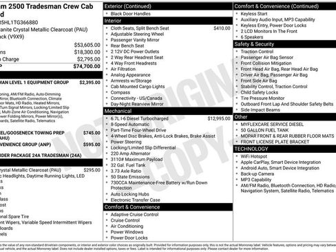 New 2026 RAM 2500 Tradesman AWD/4WD image 6