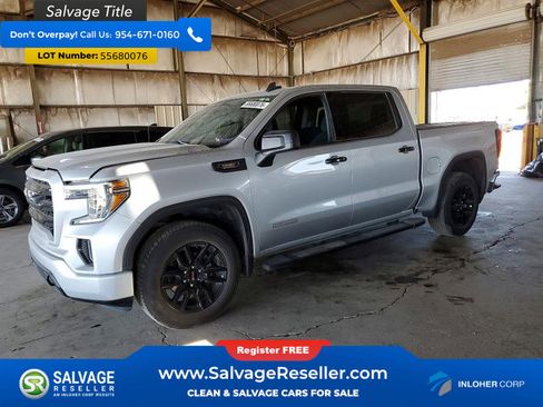 Used 2021 GMC Sierra 1500 Elevation w/ LPO, Elevation Black Package AWD/4WD image 1