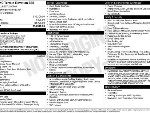 New 2026 GMC Terrain Elevation image 35