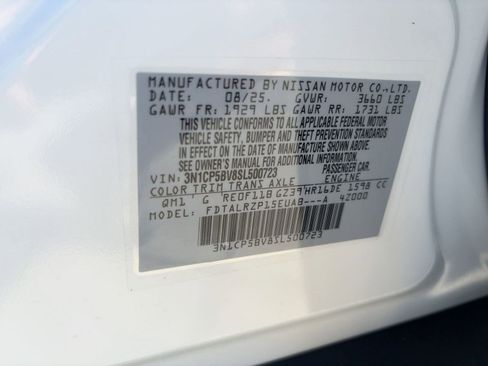 New 2025 Nissan Kicks Play S image 20