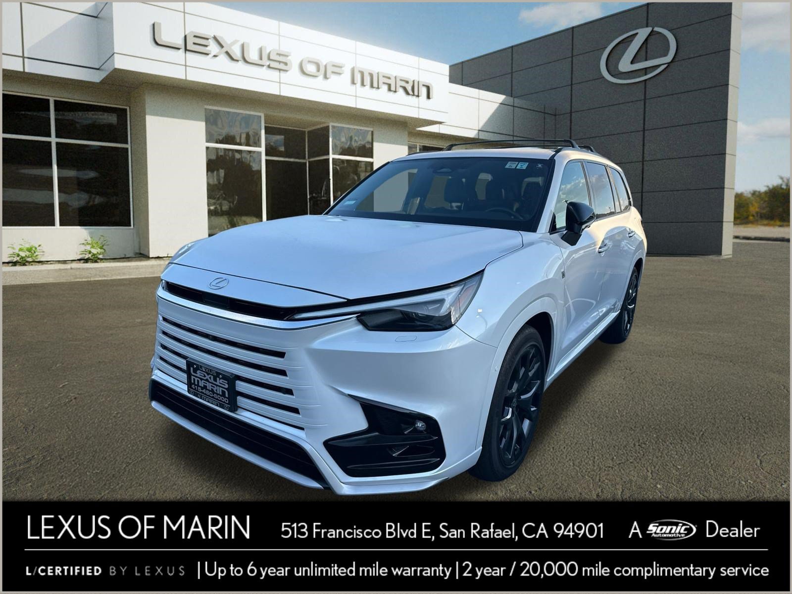 Used 2026 Lexus TX 500h AWD w/ Technology Package image 1