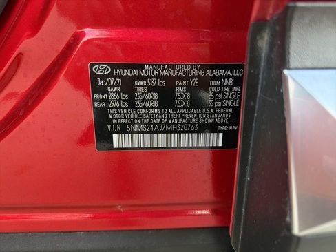 Certified 2021 Hyundai Santa Fe SEL image 51