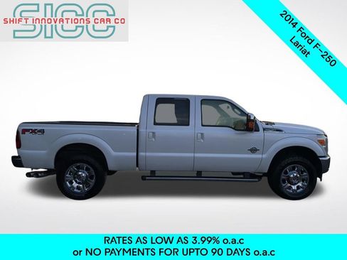 Used 2014 Ford F250 Lariat w/ Chrome Package AWD/4WD image 8