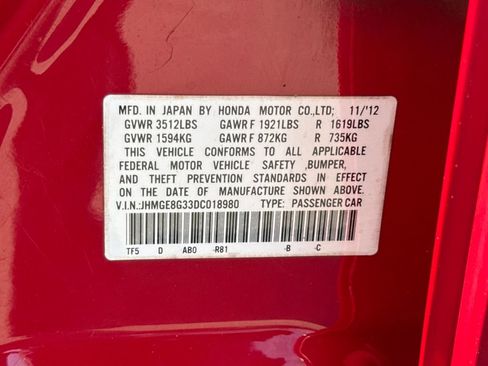 Used 2013 Honda Fit Base image 30