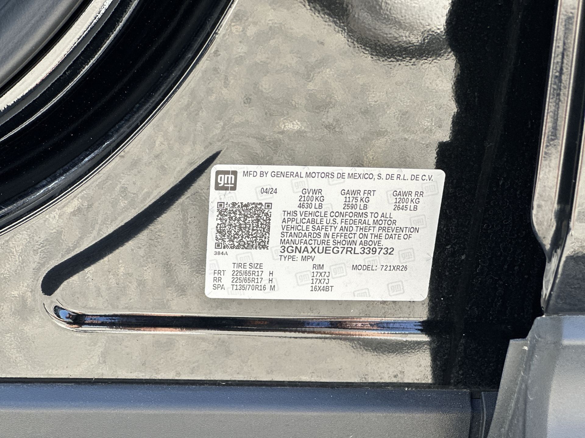 Certified 2024 Chevrolet Equinox LT AWD/4WD image 33