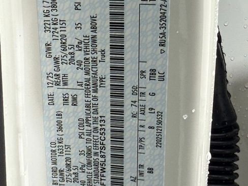 New 2025 Ford F150 Lariat w/ Equipment Group 502A High image 48