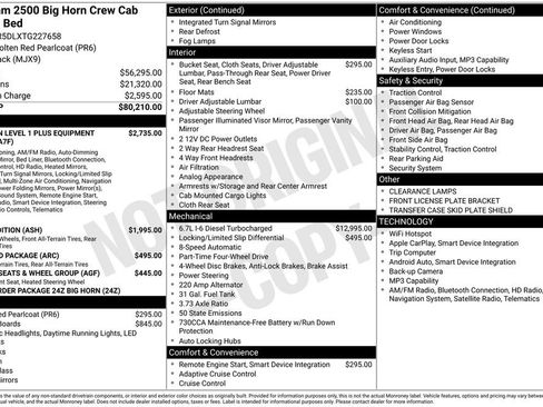 New 2026 RAM 2500 Big Horn image 3
