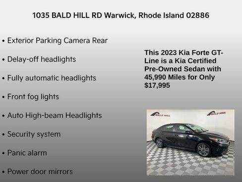 Certified 2023 Kia Forte GT-Line image 14