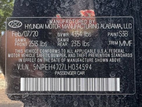Used 2020 Hyundai Sonata Limited FWD image 13