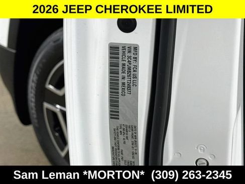 New 2026 Jeep Cherokee Limited AWD/4WD image 32