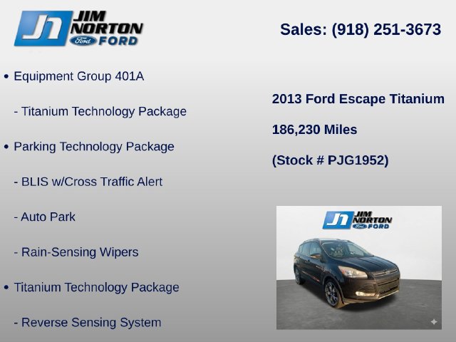 Used 2013 Ford Escape Titanium w/ Parking Technology Pkg FWD image 8