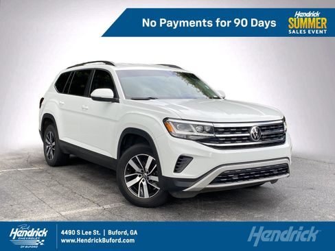 Used 2021 Volkswagen Atlas SE FWD image 1