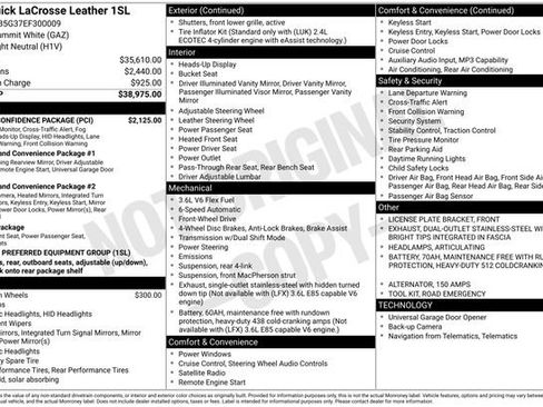 Used 2014 Buick LaCrosse Leather w/ Driver Confidence Package image 26