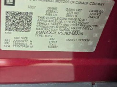 Used 2018 Chevrolet Equinox LT image 16