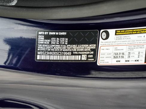 Used 2025 BMW M4 Competition RWD image 41