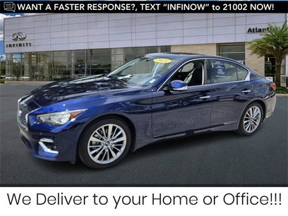 Certified 2023 INFINITI Q50 Luxe w/ Cargo Package