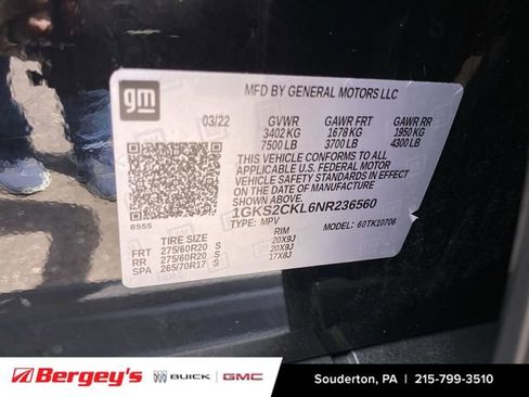 Used 2022 GMC Yukon AT4 w/ Max Trailering Package AWD/4WD image 38
