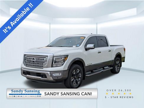 Certified 2023 Nissan Titan Platinum Reserve w/ Moonroof Package AWD/4WD image 1