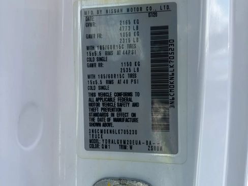Used 2020 Nissan NV200 SV w/ Back Door Glass Package FWD image 34