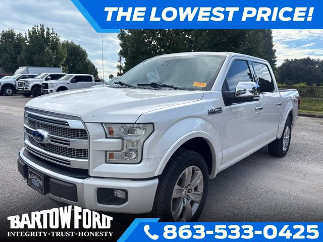 Used 2015 Ford F150 Platinum w/ Equipment Group 701A Luxury AWD/4WD image 1