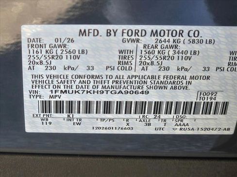 New 2026 Ford Explorer ST-Line w/ Premium Package image 18