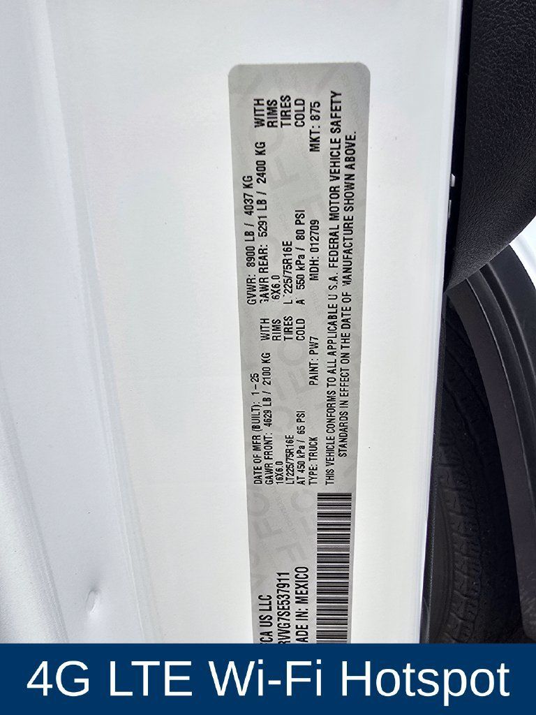 Used 2025 RAM ProMaster 2500 w/ U-Haul Equipment Group FWD image 10