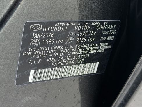 Used 2026 Hyundai Sonata Blue FWD image 13
