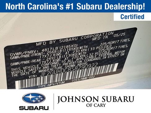 Used 2025 Subaru Crosstrek 2.0i Premium image 20