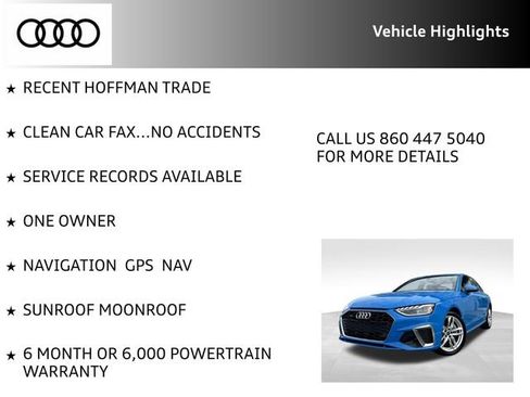 Used 2020 Audi A4 2.0T Premium Plus w/ Premium Plus Package AWD/4WD image 8