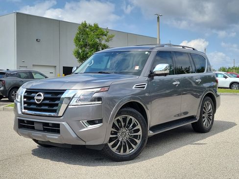 Used 2021 Nissan Armada Platinum w/ Captain's Chairs Package RWD image 33