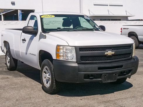 Used 2010 Chevrolet Silverado 1500 W/T w/ Skid Plate Package AWD/4WD image 3