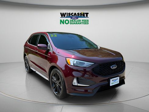 Used 2022 Ford Edge ST-Line w/ Class II Trailer Tow Package AWD/4WD image 24