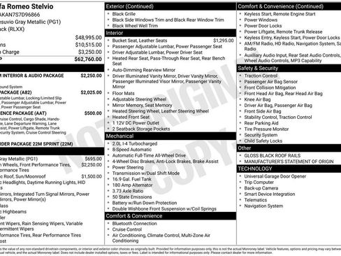 New 2025 Alfa Romeo Stelvio Sprint image 37