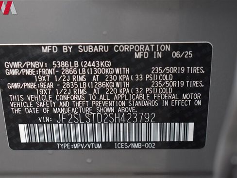 Used 2025 Subaru Forester Touring AWD/4WD image 37