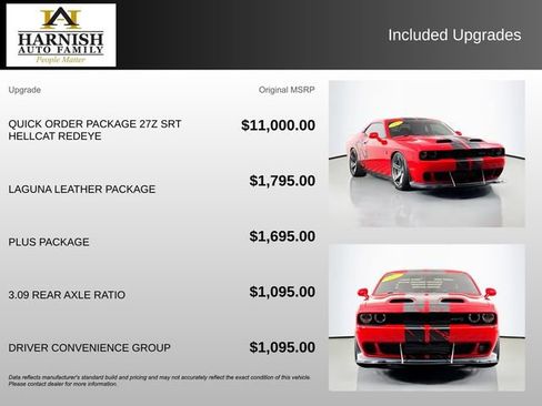 Used 2019 Dodge Challenger SRT Hellcat Redeye image 4