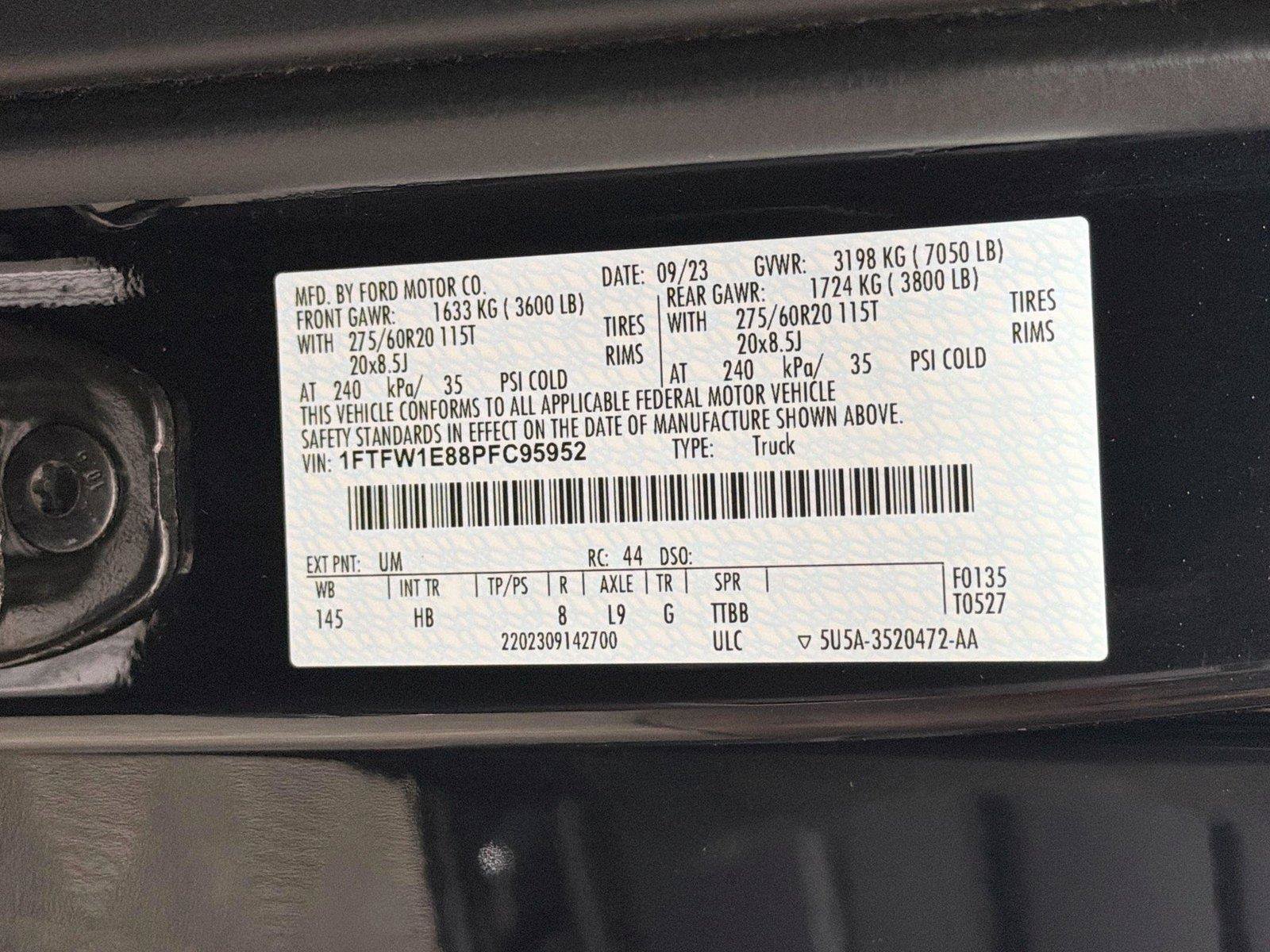 Used 2023 Ford F150 Lariat w/ Equipment Group 502A High AWD/4WD image 42