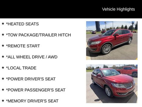 Used 2016 Lincoln MKX Select w/ Select Plus Package AWD/4WD image 4