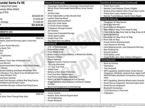 New 2026 Hyundai Santa Fe SE FWD image 5