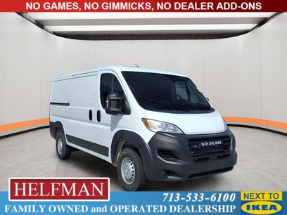 New 2025 RAM ProMaster 1500
