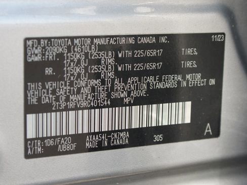 Used 2024 Toyota RAV4 XLE image 24