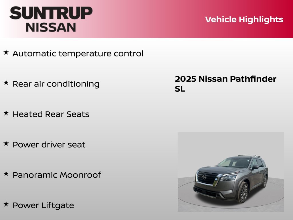 Certified 2025 Nissan Pathfinder SL w/ SL Premium Package AWD/4WD image 16