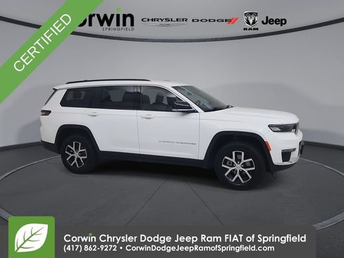 Used 2025 Jeep Grand Cherokee L Limited w/ Trailer Tow Package AWD/4WD image 1