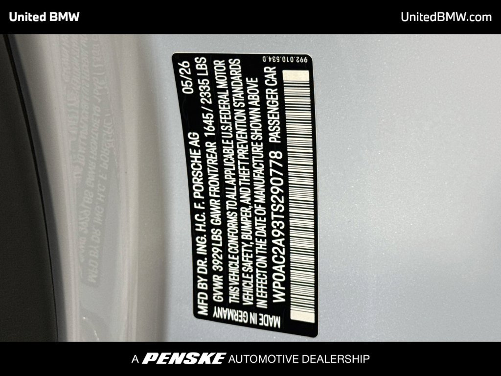 Used 2026 Porsche 911 GT3 RWD image 20