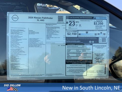 New 2026 Nissan Pathfinder SL w/ SL Premium Package image 13