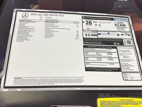 New 2026 Mercedes-Benz GLC 300 4MATIC image 18