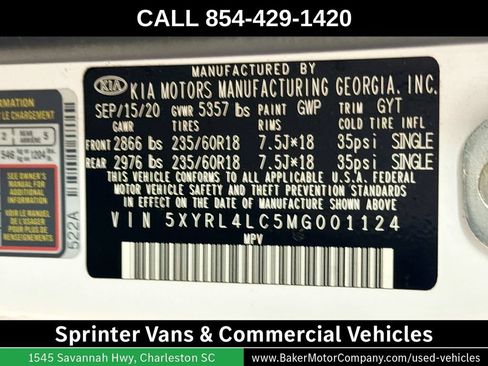 Used 2021 Kia Sorento S FWD image 34