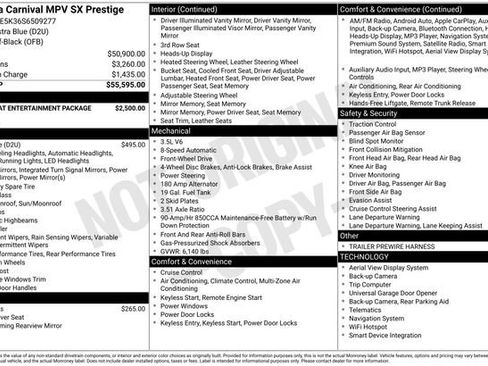 New 2025 Kia Carnival SX Prestige FWD image 11